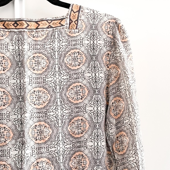 Free People Medallion Printed Blouse - Picture 9 of 12